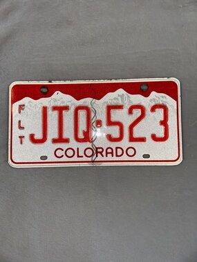 Colorado- License Plate